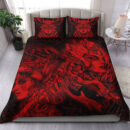 Ligerking Bedding Set - Valkyries And Bear Raven Red Tree Cletic Bedding Set A95
