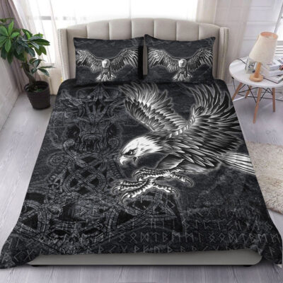 Ligerking Bedding Set - Raven Mjolnir Bedding Set A95