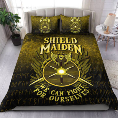 Ligerking Bedding Set - Shield Maiden We Can Fight For Ourselves Bedding Set A7