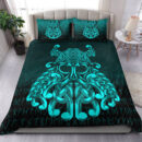 Ligerking Bedding Set - Vikings Odin Valhalla - Cyan Version Bedding Set A7