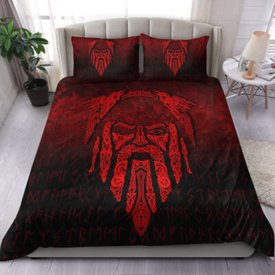 Ligerking Bedding Set - Eye of Odin - Red Version Bedding Set A7