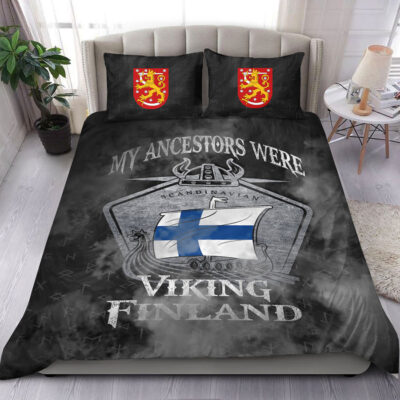 Ligerking Bedding Set - Viking Finland Drakka Scandinavian Bedding Set A31