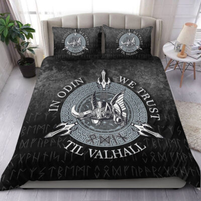 Ligerking Bedding Set -In Odin We Trust Bedding Set A7