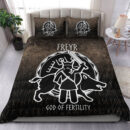 Ligerking Bedding Set - Freyr God Of Fertility Bedding Set A7