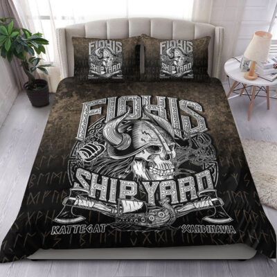 Ligerking Bedding Set - Flokis Ship Yard Bedding Set A7