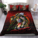 Ligerking Bedding Set - Samurai Viking Warrior Ronin Berserk Armor Axe Bedding Set A7