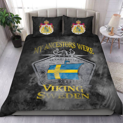 Ligerking Bedding Set - Viking Sweden Drakka Scandinavian Bedding Set A31