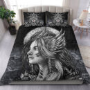 Ligerking Bedding Set - Valkyries Sad Viking Bedding Set A95