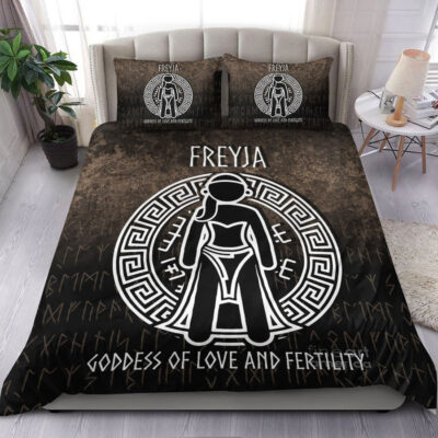 Ligerking Bedding Set - Freyja the Goddess of Love and Fertility Bedding Set A7