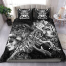 Ligerking Bedding Set - Valkyries And Bear Raven Tree Cletic Bedding Set A95