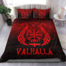 Ligerking Bedding Set - Victory or Valhalla - Red Version Bedding Set A7