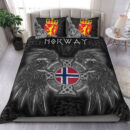 Ligerking Bedding Set - Norway Viking Raven Bedding Set A95