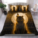 Ligerking Bedding Set - Fenrir Viking Wolf - Gold Version Bedding Set A7