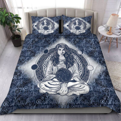 Ligerking Bedding Set - Wicca Sorceress Celtic Tattoo Bedding Set A35