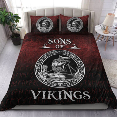 Ligerking Bedding Set -Sons of Vikings Bedding Set A7