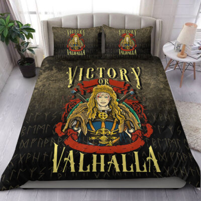 Ligerking Bedding Set - Victory or Valhalla Bedding Set A7