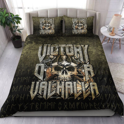 Ligerking Bedding Set - Victory or Valhalla Bedding Set A7
