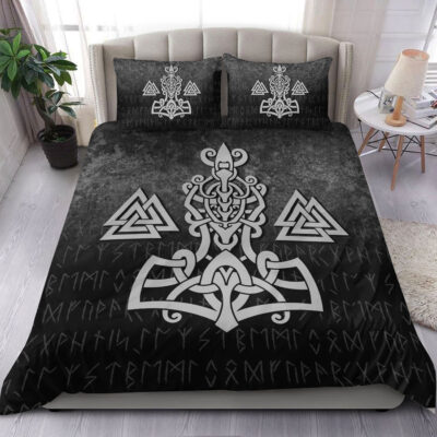 Ligerking Bedding Set - Mjolnir and Valknut Bedding Set A7