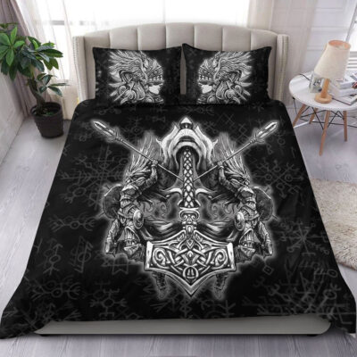 Ligerking Bedding Set -Valkyrie Viking Bedding Set A95