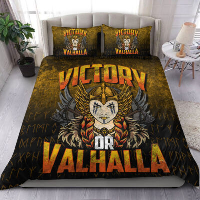 Ligerking Bedding Set - Victory or Valhalla Bedding Set A7