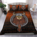 Ligerking Bedding Set - Viking Warrior Odin Valhalla Bedding Set A7