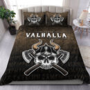 Ligerking Bedding Set -See You In Valhalla Vikings Nordic Bedding Set A7
