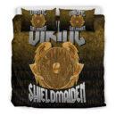 Ligerking Bedding Set - Viking ShieldMaiden Bedding Set A7