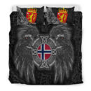 Ligerking Bedding Set - Norway Viking Raven Bedding Set A95