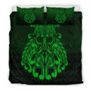 Ligerking Bedding Set - Vikings Odin Valhalla - Green Version Bedding Set A7