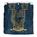 Ligerking Bedding Set - Wolf Celtic Style Bedding Set A35