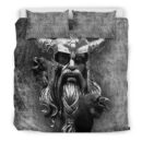 Ligerking Bedding Set - Raven Viking Odin Bedding Set A95