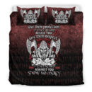 Ligerking Bedding Set - Against You Show No Mercy Bedding Set A7