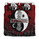 Ligerking Bedding Set - Ragnarok Skoll and Hati Style Bagua Bedding Set A35
