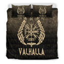 Ligerking Bedding Set - Victory or Valhalla - Gold Version Bedding Set A7