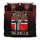Ligerking Bedding Set - Valkyrie Your Ride to Valhalla Norway Bedding Set A7