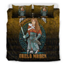 Ligerking Bedding Set - Iâ€™m A Shield Maiden Bedding Set A7