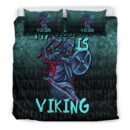 Ligerking Bedding Set - Blood Type Viking Axe Warrior Valhalla Bedding Set A7