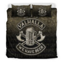 Ligerking Bedding Set - Come To Valhalla We Have Beer Funny Nordic Viking Bedding Set A7