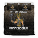 Ligerking Bedding Set - Der Nordische Gott Der Ungeduld Hammersbald Bedding Set A7