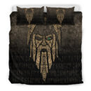 Ligerking Bedding Set - Eye of Odin - Gold Version Bedding Set A7