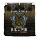 Ligerking Bedding Set - That Wich Does Not Kill Me Should Run Bedding Set A7