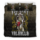 Ligerking Bedding Set -Victory Or Valhalla Norse Myth Viking Historical Bedding Set A7