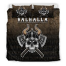 Ligerking Bedding Set -See You In Valhalla Vikings Nordic Bedding Set A7