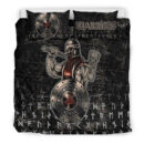 Ligerking Bedding Set - Viking Warriros Brush Style Bedding Set A35