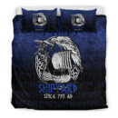 Ligerking Bedding Set - Kattegat Longboat Raven Norse Mythology Flokis Shipyard Bedding Set A7