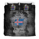Ligerking Bedding Set - Viking Iceland Drakka Scandinavian Bedding Set A31