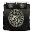 Ligerking Bedding Set - Viking Wolf - Gold Version Bedding Set A7