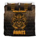Ligerking Bedding Set -Valhalla-Awaits-Warrior Bedding Set A7