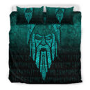 Ligerking Bedding Set - Eye of Odin - Cyan Version Bedding Set A7