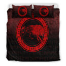Ligerking Bedding Set - Wolf Of Odin - Red Version Bedding Set A7